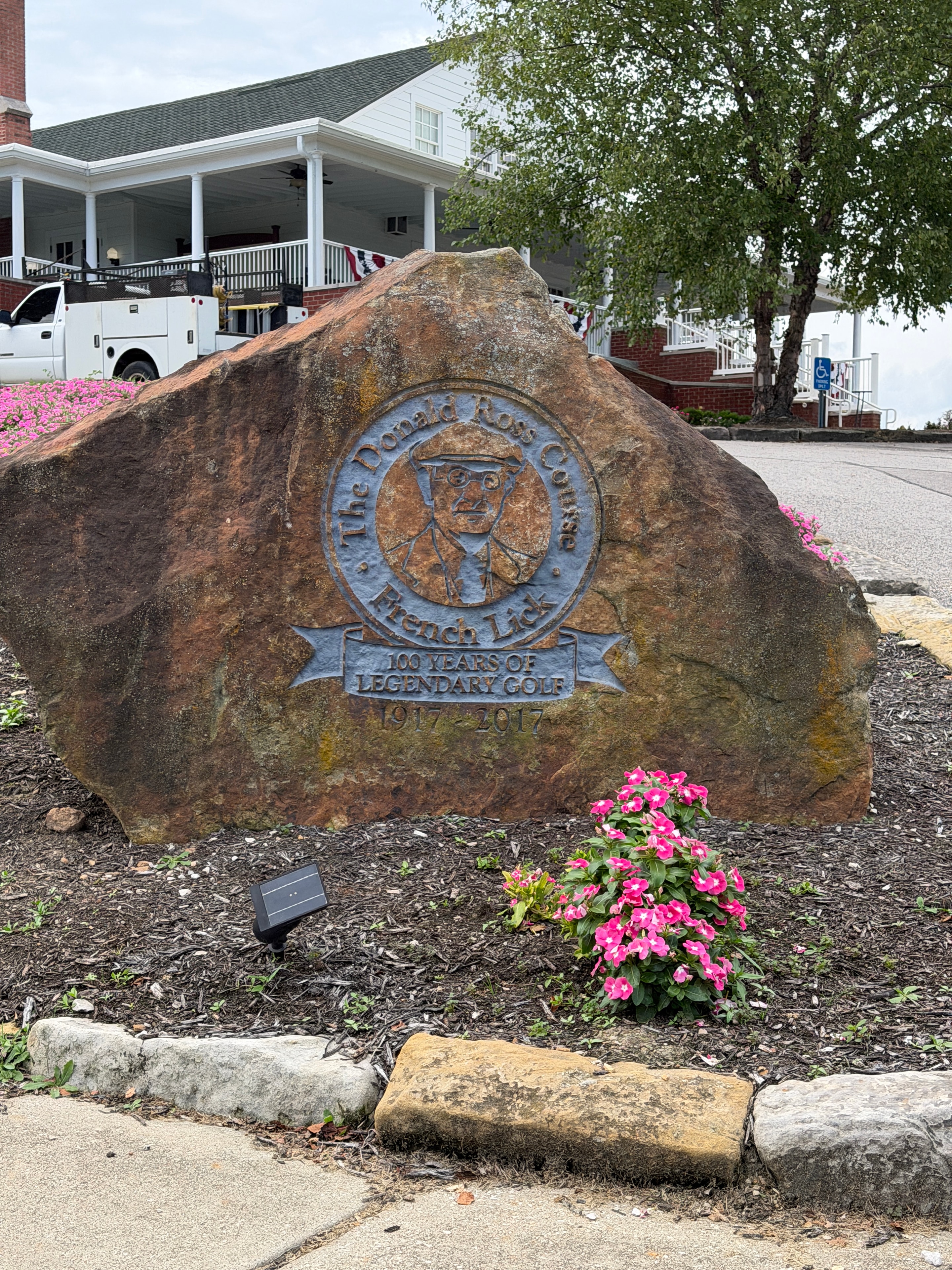 The centennial boulder — 100 years of legendary golf at French Lick