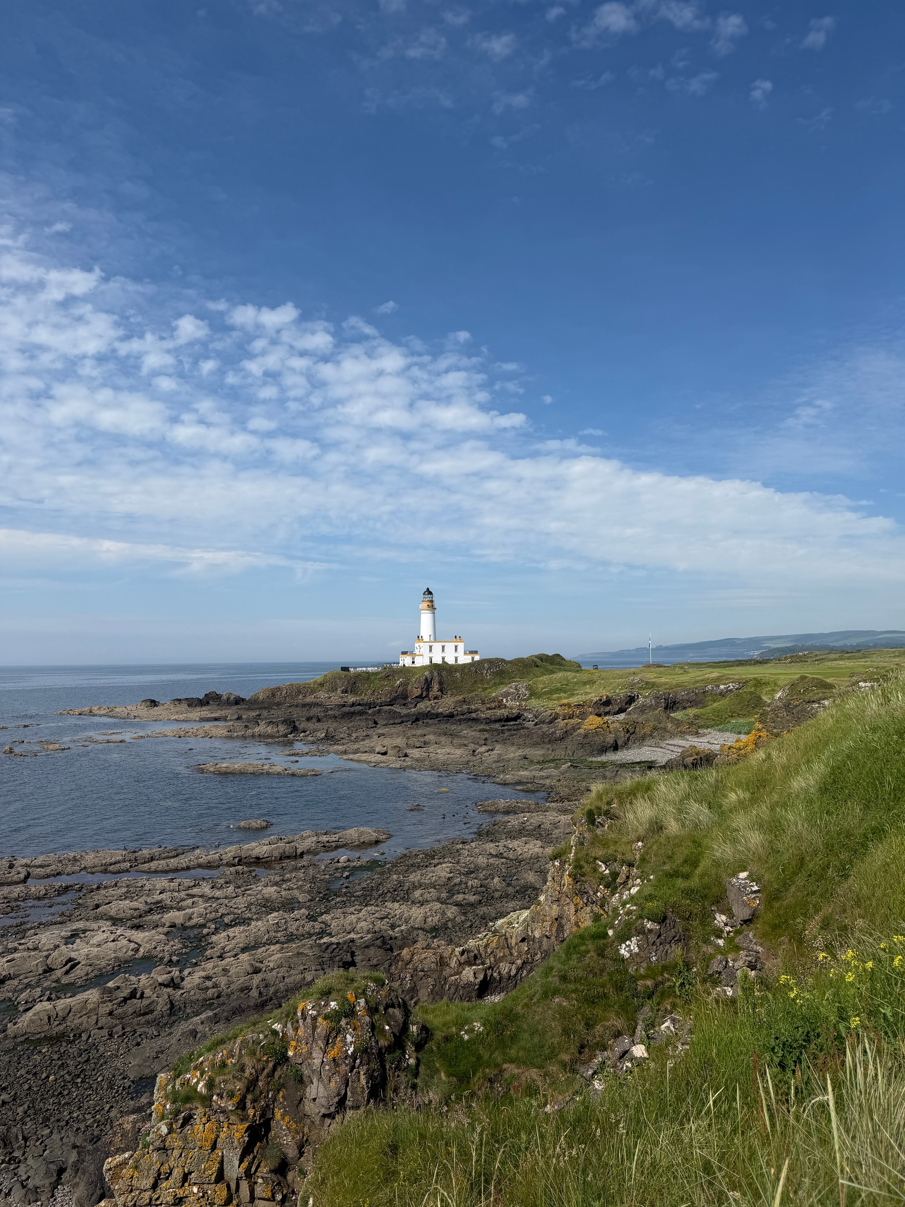 Turnberry Lighthouse on the Ayrshire coast
